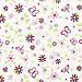 Tiddliwinks Fitted Crib Sheet- Plum Butterfly