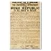 Proclamation of the Irish Republic Poster