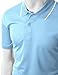 Xpril Men's Functional Coolmax Collar Short Sleeve POLO T-Shirt