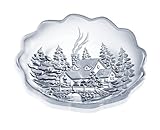 Celebrations by Mikasa Winter Wonderland 7-1/2-Inch Sweet Dish