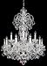 40 High Schonbek Opera Silver Chandelier