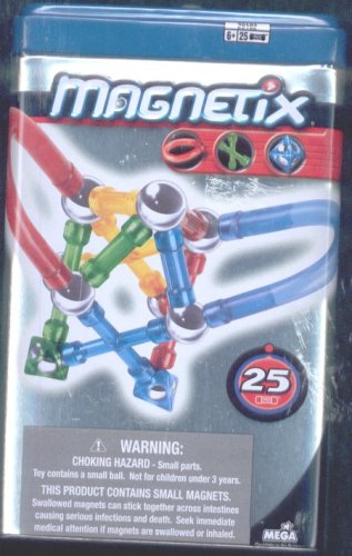 Childrens Toyshop  Toys : Magnetix 25 Special Parts Magna Hedron,magna Xbar,magna Flexor