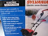 Sylvania 9 Amp Electric Snow Thrower