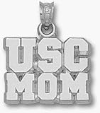 USC Trojans "USC Mom" Pendant - Sterling Silver Jewelry