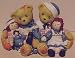Cherished Teddies with Raggedy Ann & Andy Figurine**Only ONE available (no box)**-see below