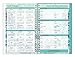 Blue Sky 2015-2016 Academic Year Weekly and Monthly Planner, Lianne Collection, Wire-O Bound, Frosted Cover, 5 x 8 Inches (16824-W)