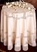 Special Christmas 100% Cotton Hand Crochet Snowman Table Cloth 90 Round