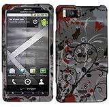 Red Fly Hard Case Cover for Motorola Droid X X2 MB810 MB870