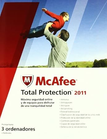 McAfee Total Protection 2011 para 3 usuarios