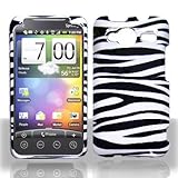 Premium - PDA HTC EVO Shift 4G Black/White Zebra Cover - Faceplate - Case - ....