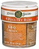 Dean Jacobs 4 Poultry Rubs, 2.65-Ounce Regular Jars (Pack of 4)