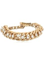 Kenneth Cole New York "Social Items" Faceted Bead Toggle Link Bracelet