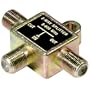 Philips 2-Way Cable Splitters with Gold Connectors