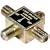 Philips 2-Way Cable Splitters with Gold Connectors