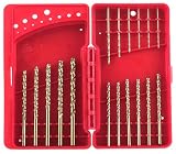Vermont American 12717 XTEND Cordless Series 17 Piece 1/16-Inch to 1/4-Inch Twist Drill Bit Assortment in Plastic Case