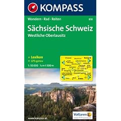 S�chsische Schweiz, Westliche Oberlausitz: 1:50.000. Wander- und Bikekarte