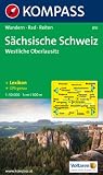S�chsische Schweiz, Westliche Oberlausitz: 1:50.000. Wander- und Bikekarte