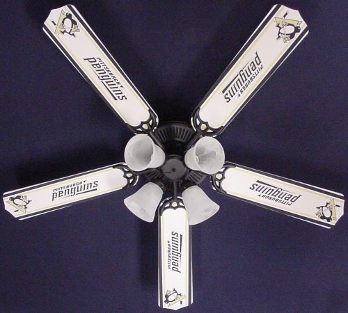  cyber Monday Ceiling Fan Designers 52FAN NHL PIT PITTSBURGHB008F9Y9Y6