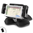 AutoDASHMOUNT Portable Friction Mount with 360 Degree Fully Articulating Neck for TomTom GOLive 1535M / Via 1535TM and many more models!*Includes Scratch Guard Accessory Pouch