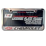 Chevrolet W/Red Bowtie OEM License Frame