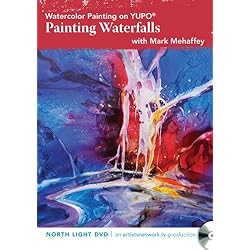 Watercolor Painting on YUPO - Painting Waterfalls