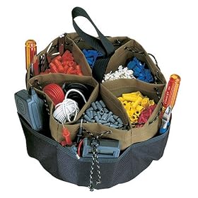 Custom LeatherCraft 1148 22-Pocket Drawstring BucketBag by Custom Leathercraft