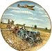 Danbury Mint Farming Through the War Years Plate Harvest 1940
