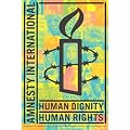 Amnesty International Candle & Barbed Wire Poster