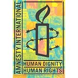 Amnesty International Candle & Barbed Wire Poster