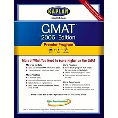 Kaplan GMAT 2006, Premier Program (Kaplan Gmat (Book & CD-Rom))