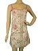  : Pink Roses French Elegant Floral Design Camisole Style Sleeveless Sleepdress night dress nightgown ~ 3 sizes