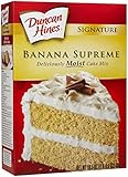 Duncan Hines Signature Moist Cake Mix - Banana Supreme - 16.5 oz
