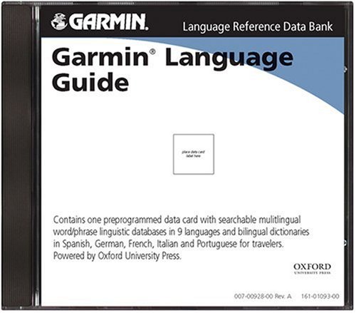 Garmin Language Guide (010-10672-00)