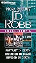 J.D. Robb Collection 6: Portrait in Death, Imitation in Death, and Divided in Death