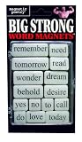 Magnetic Poetry Big Strong Word Magnets