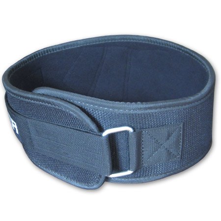 Contoured Neoprene Weight Lifting Belt 6" Back Support