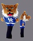 Kentucky Wildcats Collegiate Mascot Plush Fur Golf Club Head Cover from Datrek International