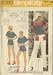 Jr/Teens’ Top in Two Lengths, Hip-Hugger Bell-Bottom Pants or Hip-Hugger Shorts,