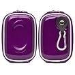 Etui housse Housse pour Appareil photo r�sistant (existe diff�rentes couleurs) pour appareil photo num�rique Canon Powershot, Fuji, Sony Cyber-shot, Panasonic, Samsung, Nikon Coolpix, Pentax, Lumix, Kodak, Olympus et tous les autres appareils photo num�riques Compact - Dimension int�rieure: 100 x 65 x 20mm) (Candy Violet)