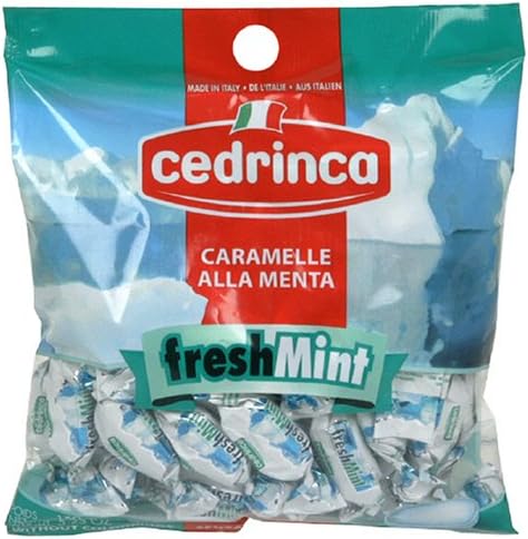 Lettieri Cedrinca Candy, Fresh Mint, 5.25-Ounce Units (Pack of 24)