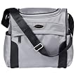 Eddie Bauer Davenport Mini Diaper Bag- Silver
