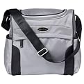 Eddie Bauer Davenport Mini Diaper Bag- Silver