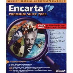 Encarta Premium Suite 2003 DVD