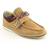 COOGI Mens Aston Low Top Casual Leather Buckle Wallabee Style Boots Shoes Sz