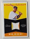 2009 Topps Heritage Dan Johnson Game Used Jersey Baseball Card