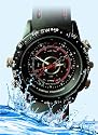 GSI Handsome Waterproof Watch, Hidden Pinhole Camera/Camcorder, High Resolution Audio, Video and DVR Recording, USB Interface, 4gb Built-In Memory - Great Surveillance Tool