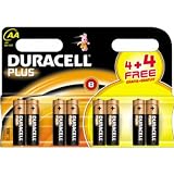 picture of DURACELL MN1500 Batteries AA 4+4Pack MN1544
