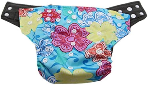 GreatGiving(TM) Charcoal Bamboo Lining Baby Cloth Diaper Nappy with Pocket + One 5-layer Charcoal Bamboo Diaper Insert with Snaps (yellow flower)