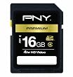 PNY 16 GB SDHC Class 4 Flash Memory Card P-SDHC16G4-EF