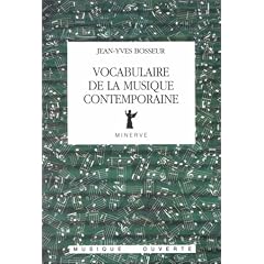 Vocabulaire de la musique contemporaine